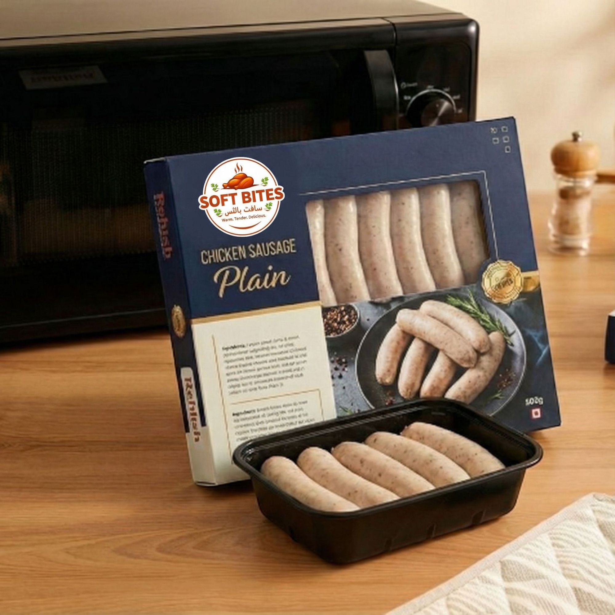 CHICKEN SAUSAGE - PLAIN