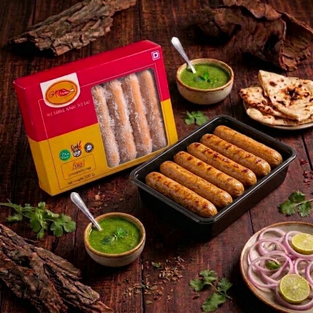 Chicken Sausage - Tikka
