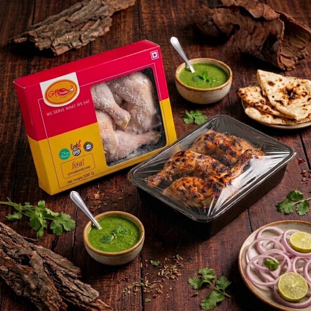 Roasted Chicken - Afghani (Per Box Price)