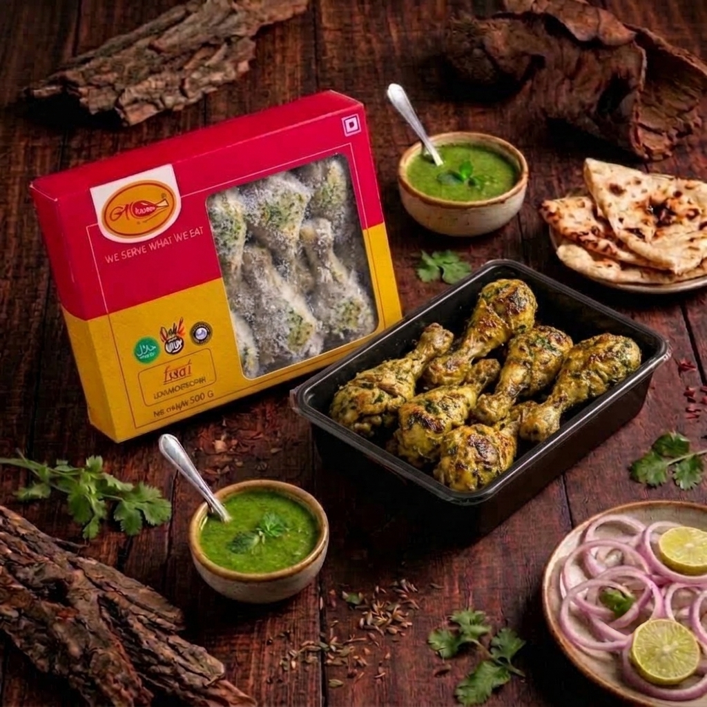 Roasted Malai Tangri - Chicken